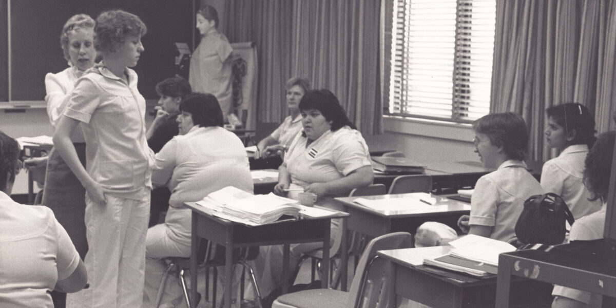 HUman and Health Services class in the 70s